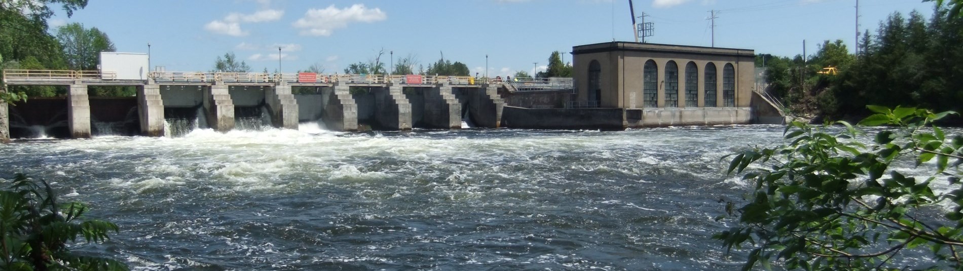 dam and powerhouse