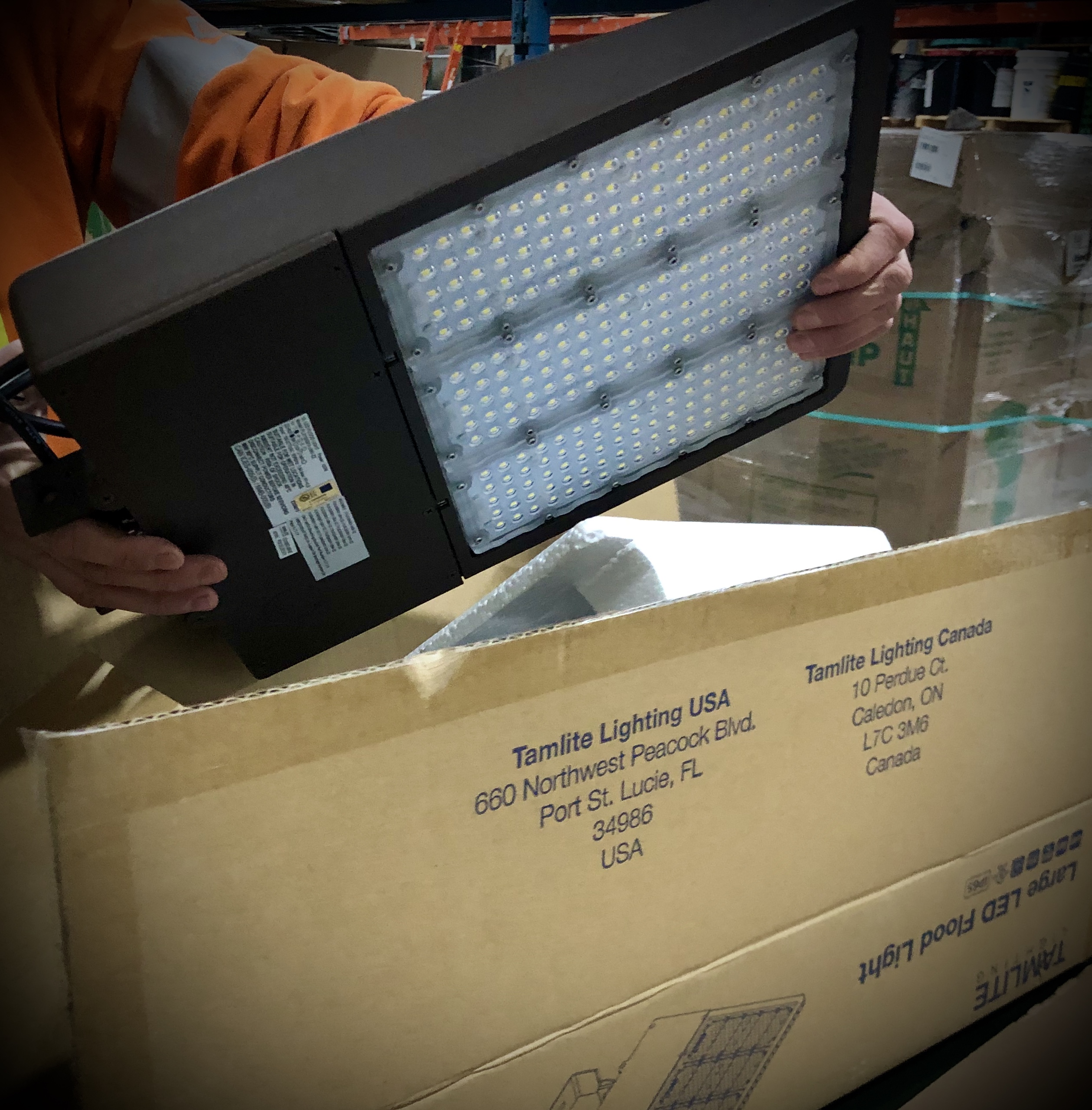 led sentinal light fixture