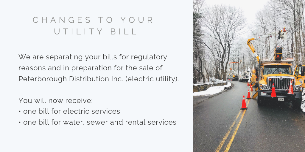 Separating our billing notice