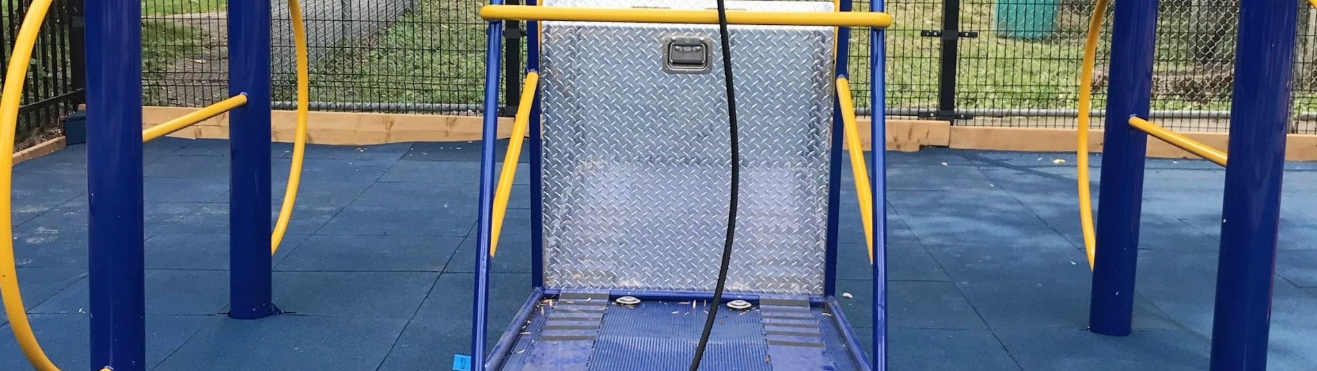 Accessible swing